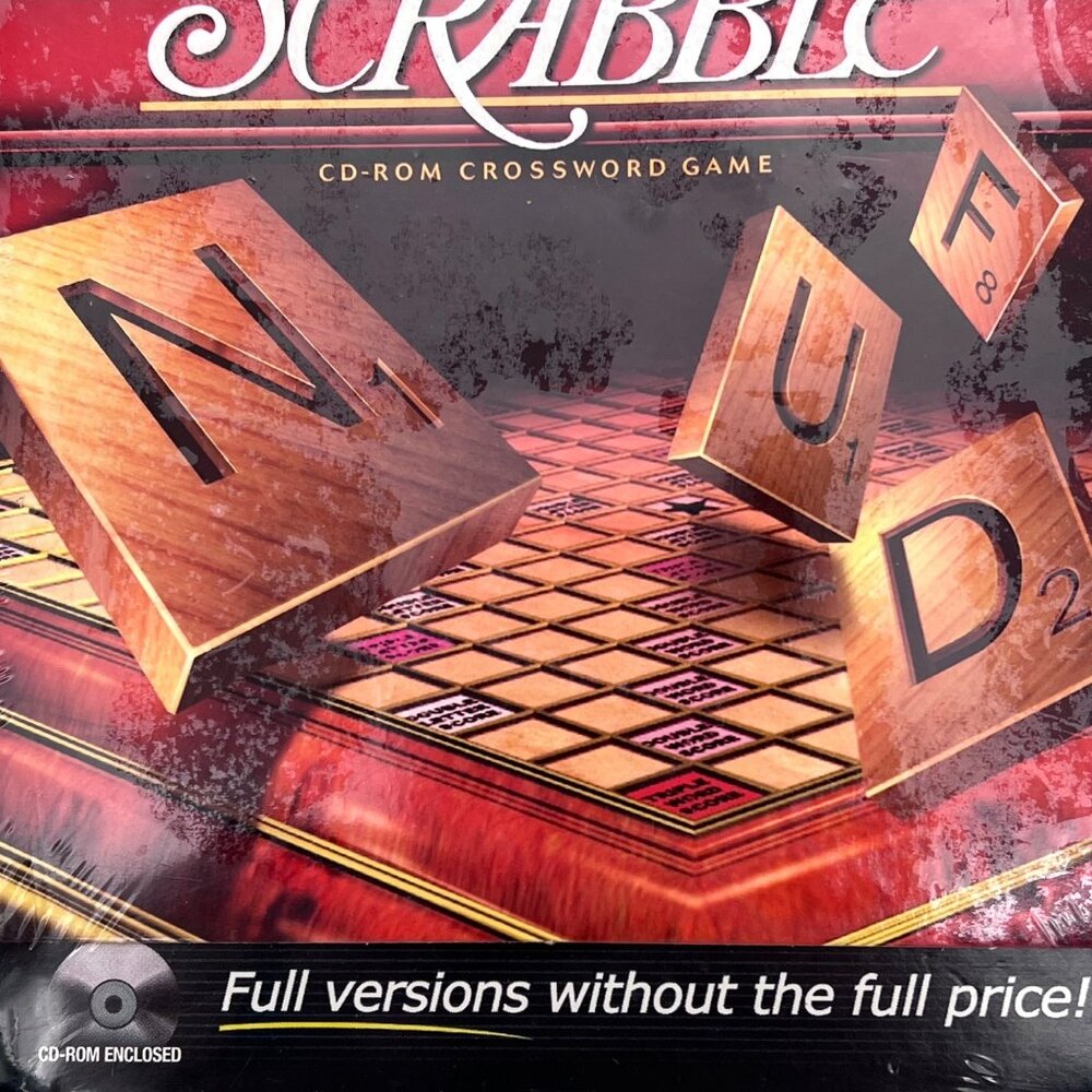 Scrabble CD-ROM Crossword Game Windows 95/98/ME Enhanced Features & Mini-Games - Picture 9 of 11
